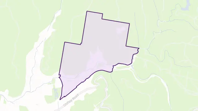 Oakey Park Area Boundary Map