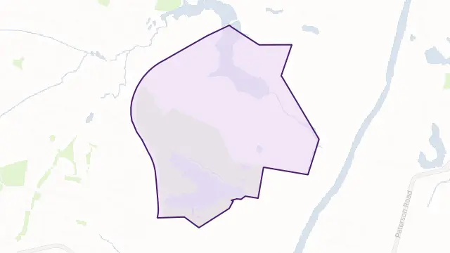 Oakhampton Heights Area Boundary Map