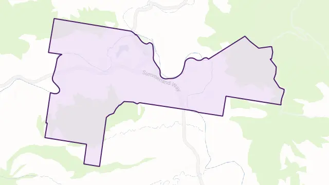 Old Grevillia Area Boundary Map