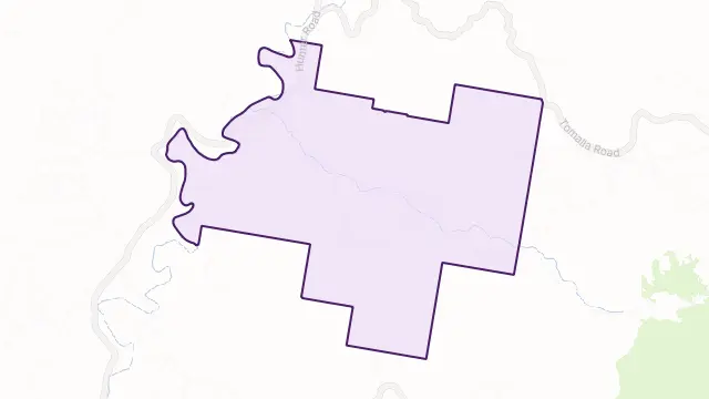 Omadale Area Boundary Map