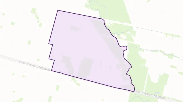 Oxley Park Area Boundary Map