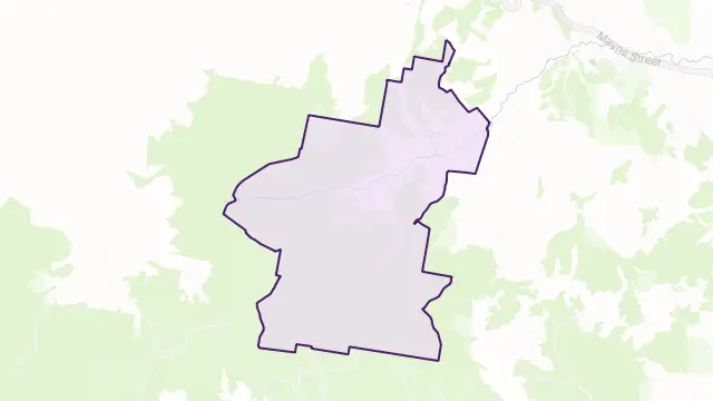 Pages River Area Boundary Map