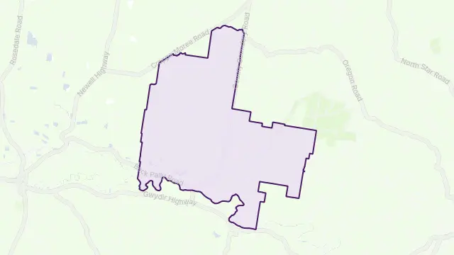 Pallamallawa Area Boundary Map