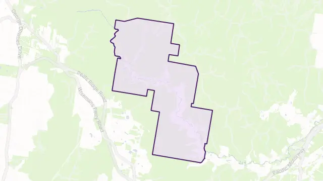 Palm Grove Area Boundary Map