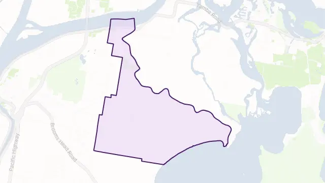 Palmers Channel Area Boundary Map