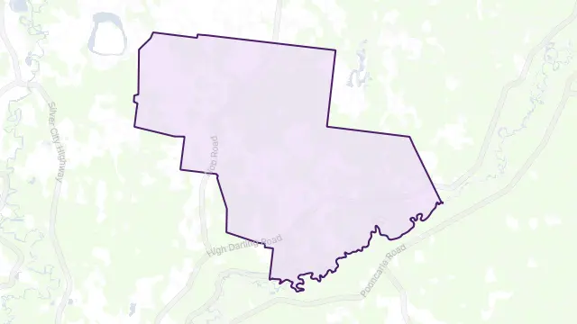 Para Area Boundary Map