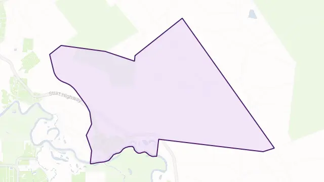 Paringi Area Boundary Map