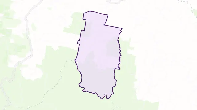 Paupong Area Boundary Map