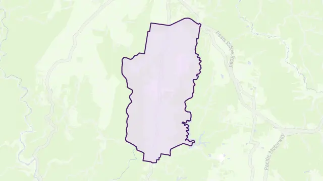 Peats Ridge Area Boundary Map