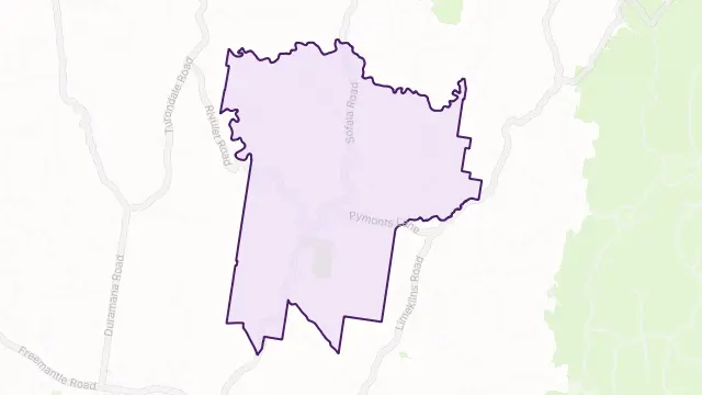 Peel Area Boundary Map