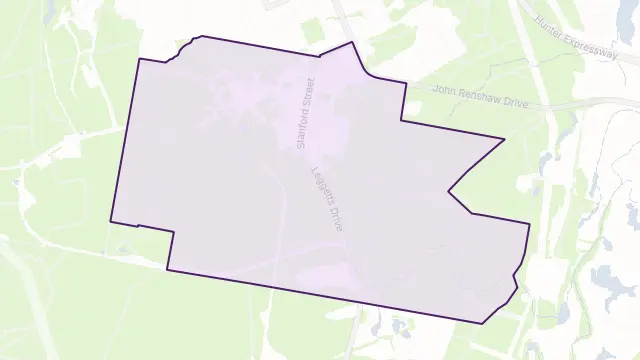 Pelaw Main Area Boundary Map