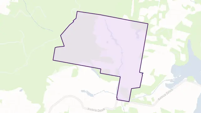 Picketts Valley Area Boundary Map