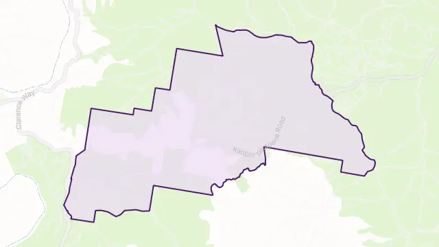 Pikapene Area Boundary Map