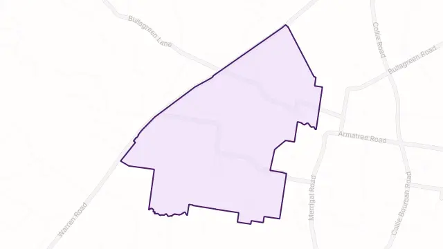 Pine Clump Area Boundary Map