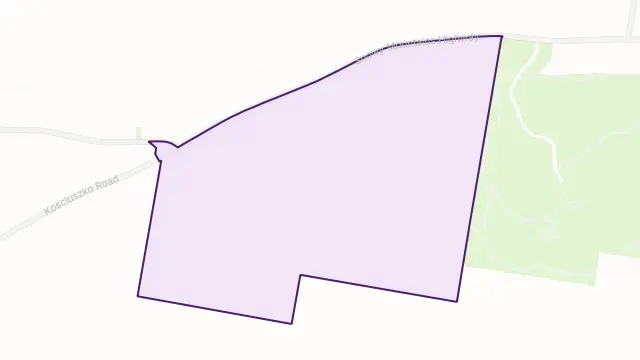 Pine Valley Area Boundary Map