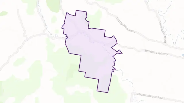Piora Area Boundary Map