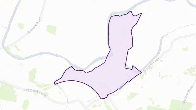 Pitnacree Area Boundary Map