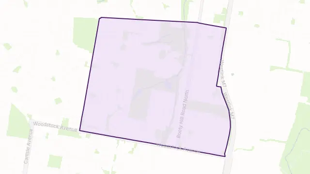 Plumpton Area Boundary Map