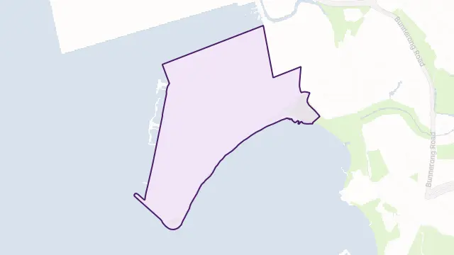 Port Botany Area Boundary Map