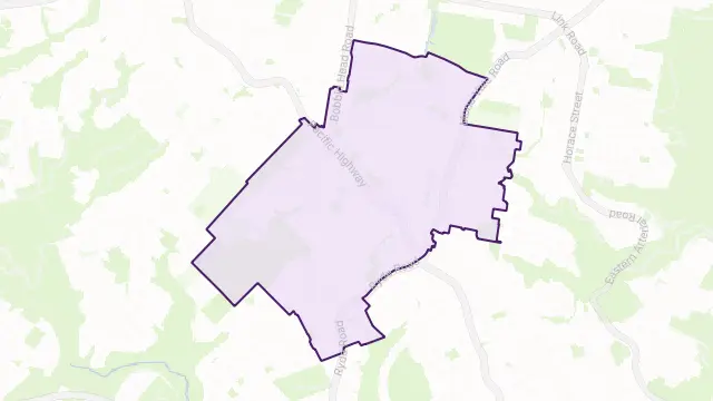 Pymble Area Boundary Map