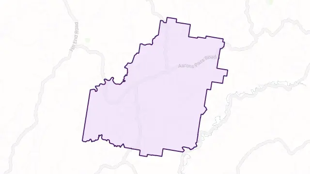 Pyramul Area Boundary Map