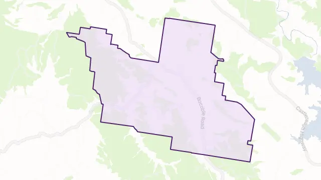 Queens Pinch Area Boundary Map