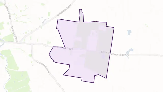 Raglan Area Boundary Map