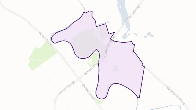 Ravenswood Area Boundary Map
