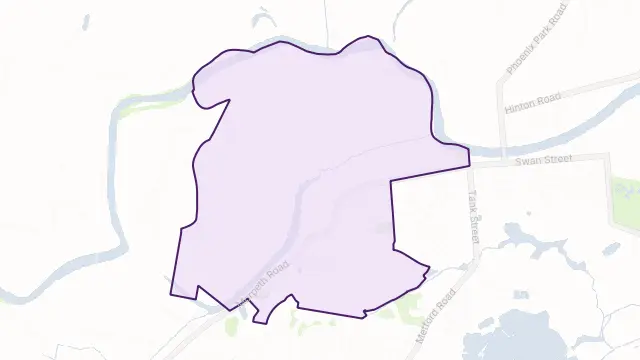 Raworth Area Boundary Map