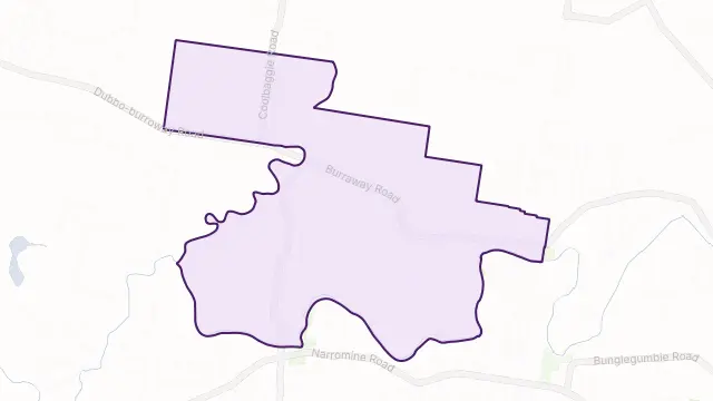 Rawsonville Area Boundary Map