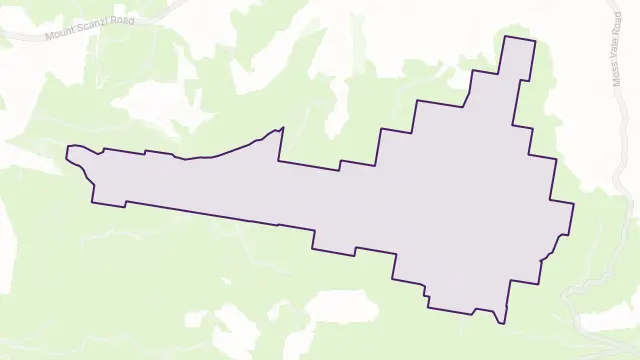 Red Rocks Area Boundary Map