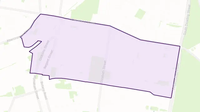 Redfern Area Boundary Map