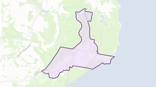 Redhead Area Boundary Map
