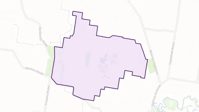 Redlands Area Boundary Map