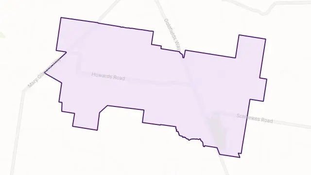 Reefton Area Boundary Map