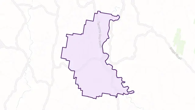 Reids Flat Area Boundary Map