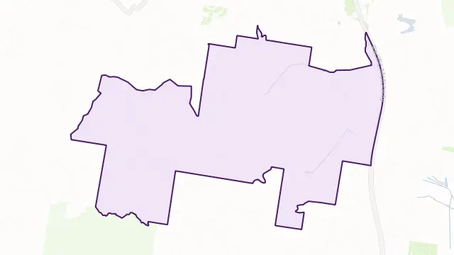 Reserve Creek Area Boundary Map