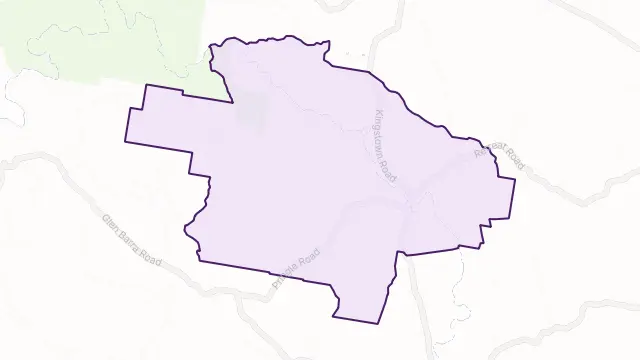 Retreat Area Boundary Map