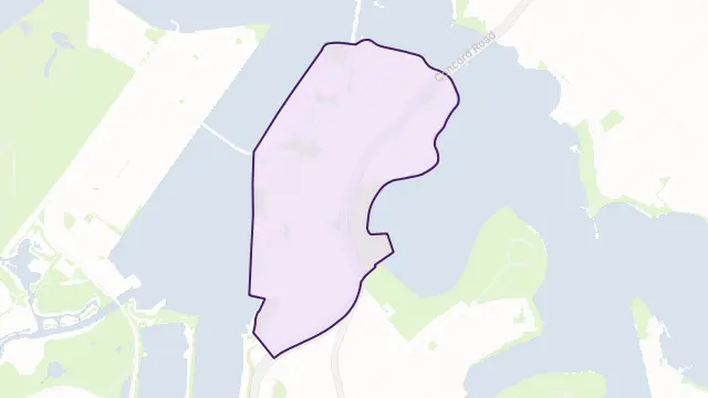 Rhodes Area Boundary Map