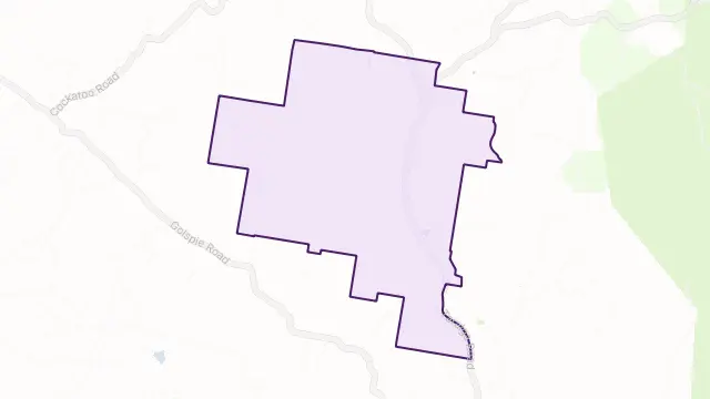 Richlands Area Boundary Map