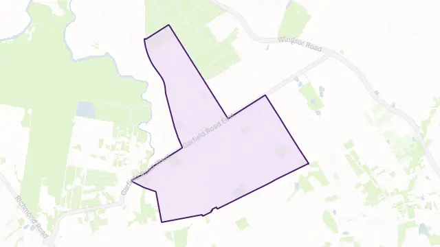 Riverstone Area Boundary Map