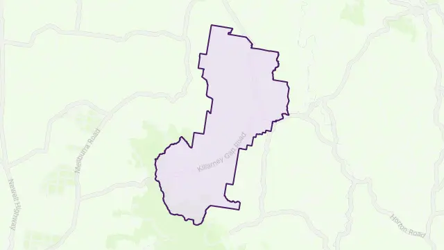Rocky Creek Area Boundary Map