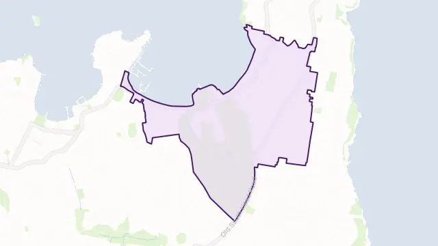 Rose Bay Area Boundary Map