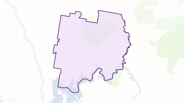 Roseberg Area Boundary Map