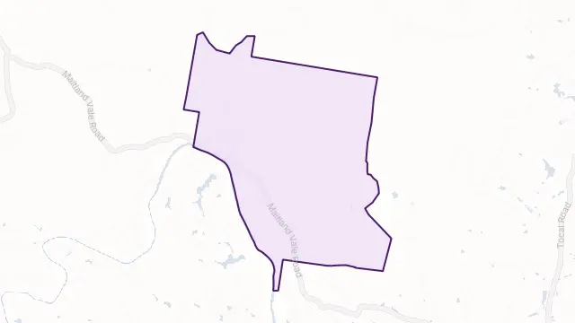 Rosebrook Area Boundary Map