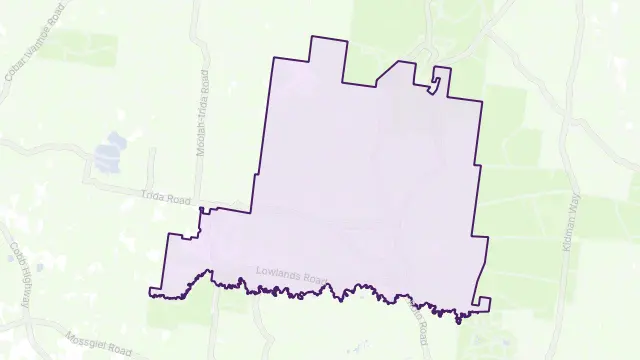 Roto Area Boundary Map