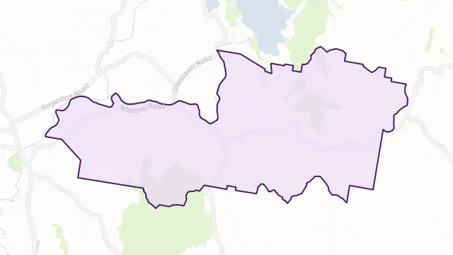 Rouchel Area Boundary Map