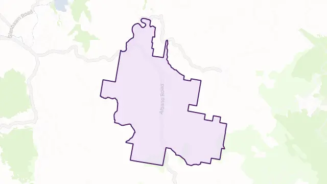 Rouchel Brook Area Boundary Map
