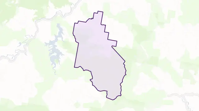 Rowlands Creek Area Boundary Map