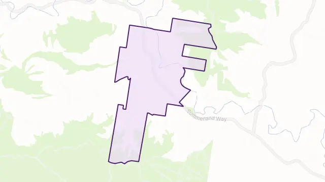 Rukenvale Area Boundary Map